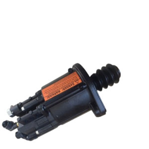 The clutch servo is a pneumatically-assisted clutch-actuation device